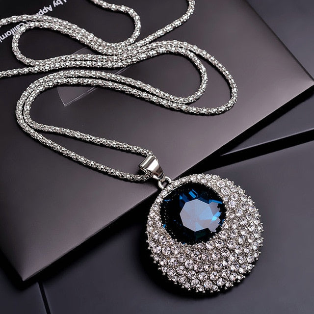 Long Necklaces & Pendants for Women Maxi Collier Femme Geometric Chain Fashion Necklace Statement Colar Accessories Jewelry 2019
