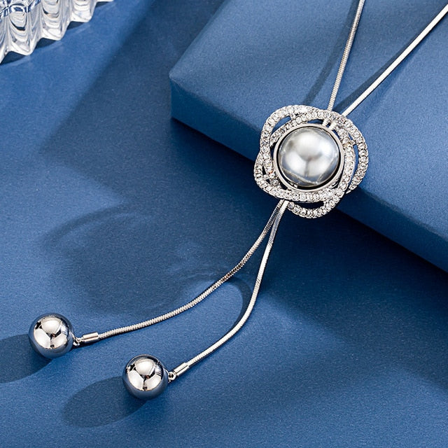 Long Necklaces & Pendants for Women Maxi Collier Femme Geometric Chain Fashion Necklace Statement Colar Accessories Jewelry 2019