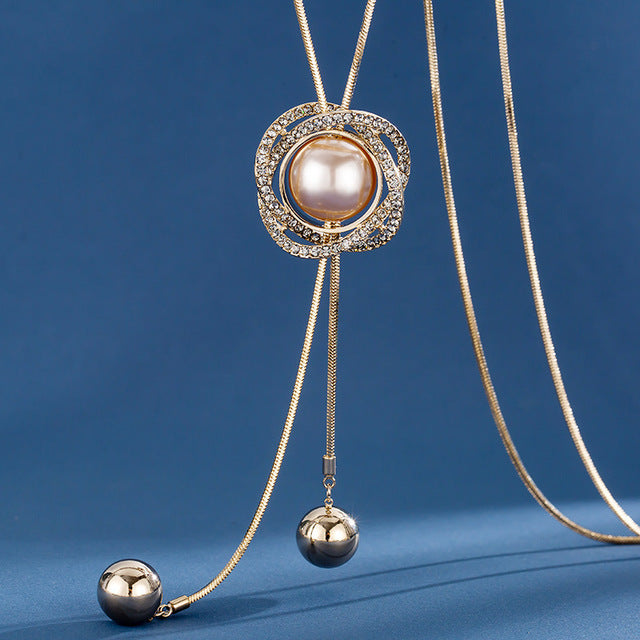 Long Necklaces & Pendants for Women Maxi Collier Femme Geometric Chain Fashion Necklace Statement Colar Accessories Jewelry 2019