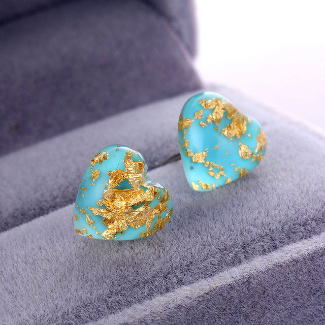Boho Ethnic Green Resin Stone Drop Dangle Earrings For Women Indian Tribal Vintage Earrings pendientes mujer moda 2019 Z4E680