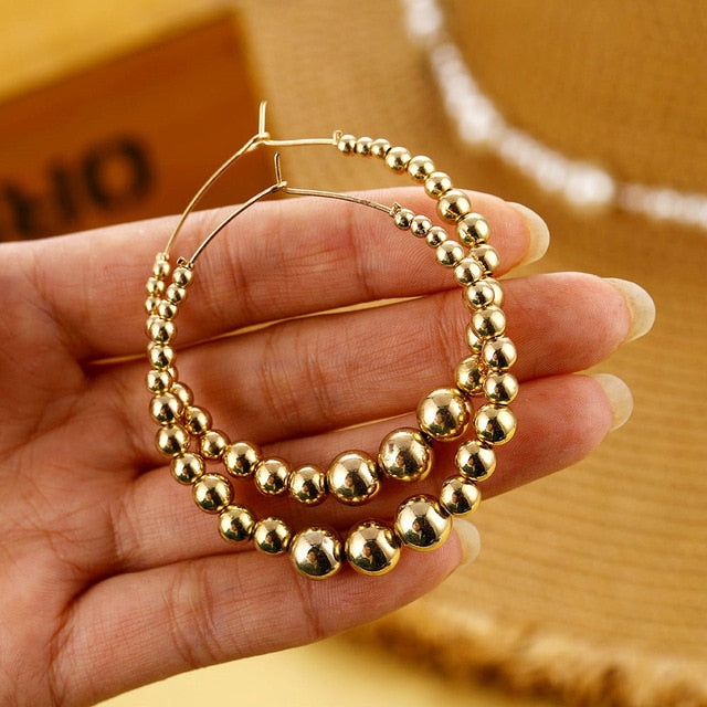 IPARAM tendencia perla simulada pendientes largos de mujer perla redonda blanca boda pendientes colgantes joyería Coreana de la manera pendientes